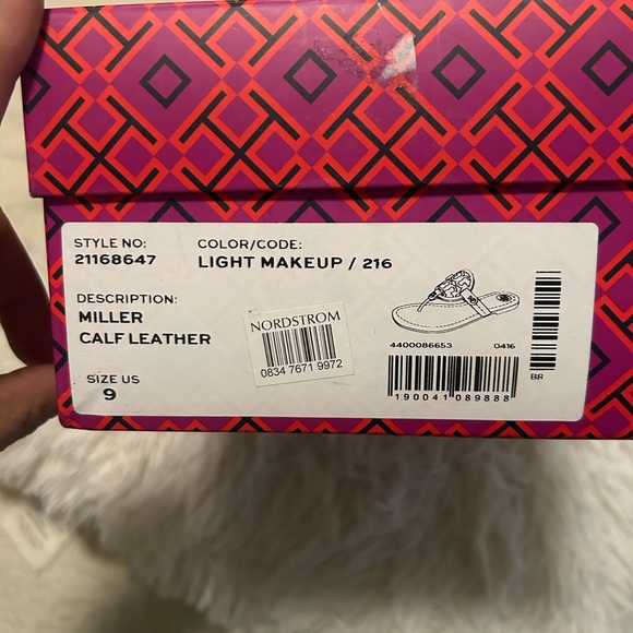 Tory Burch Miller Patent calf Black And Light Make Up - Picture 5 of 5